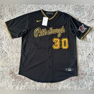 Nike Authentic Pittsburgh Pirates Paul Skenes #30 Black Jersey